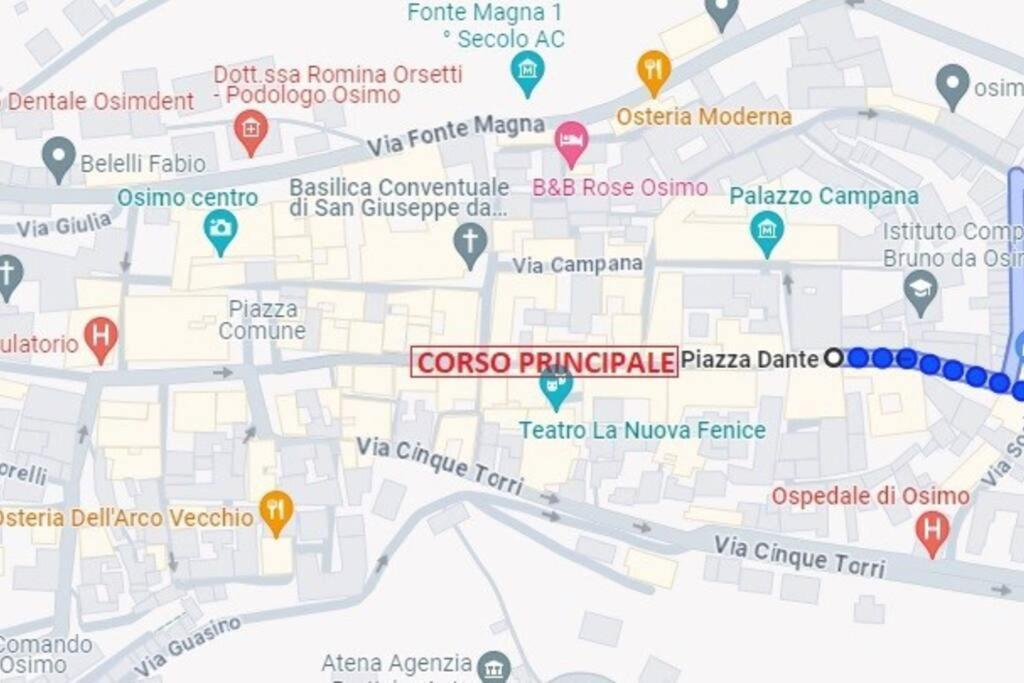 Osimo Nel Cuore Del Centro, Free Wi-Fi E Netflix Apartment ภายนอก รูปภาพ